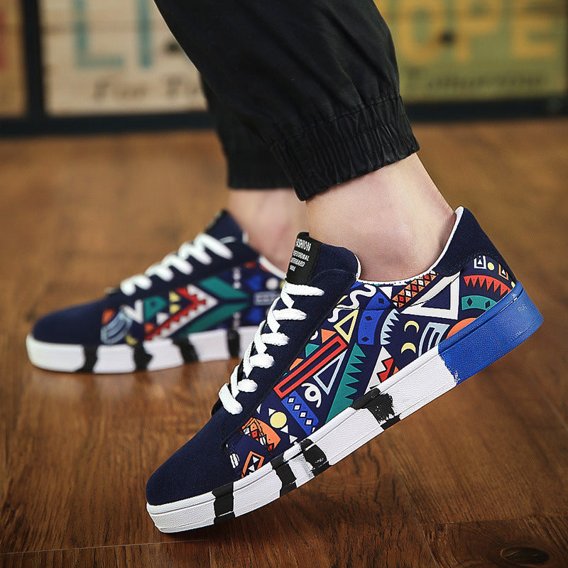 Trendy shoes canvas shoes